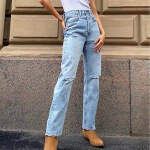 Denim Forum The Bonnet/Joni High Rise Loose 29L